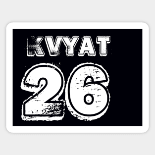 KVYAT CAR Sticker